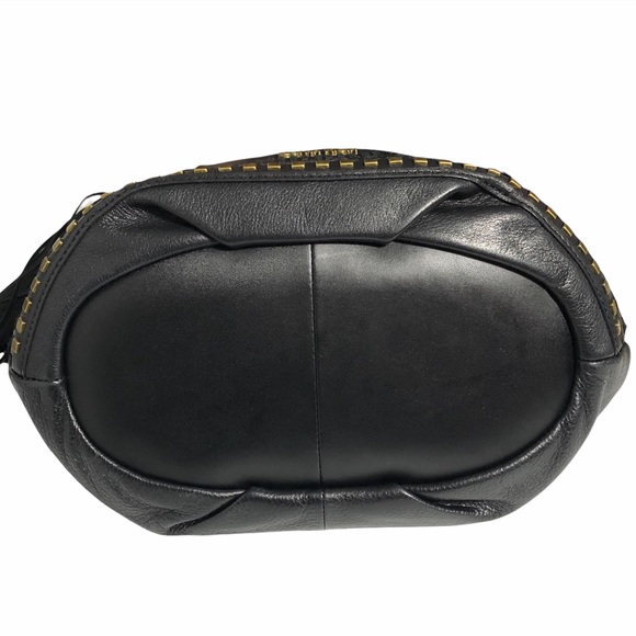 Calvin Klein Leather Studded Hobo Shoulder Bag - Picture 12 of 15